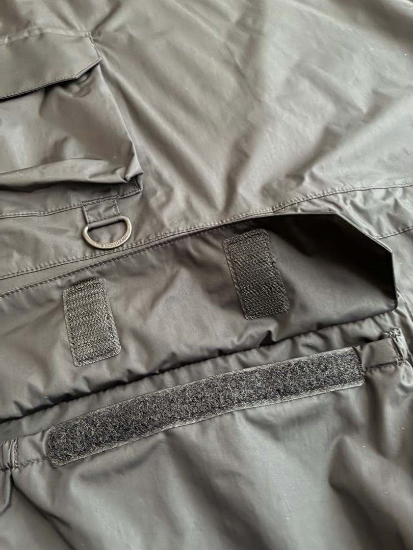 THENORTHFACE ウーロスフィールドユーティリティポンチョ 黒 雨具