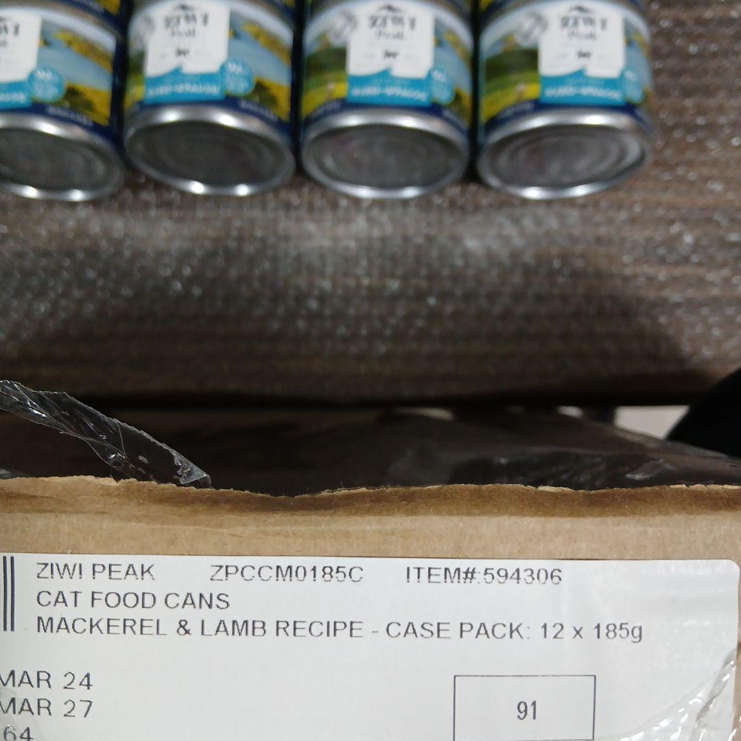 ZIWI PEAK マッカロー＆ラムレシピ 12缶セット