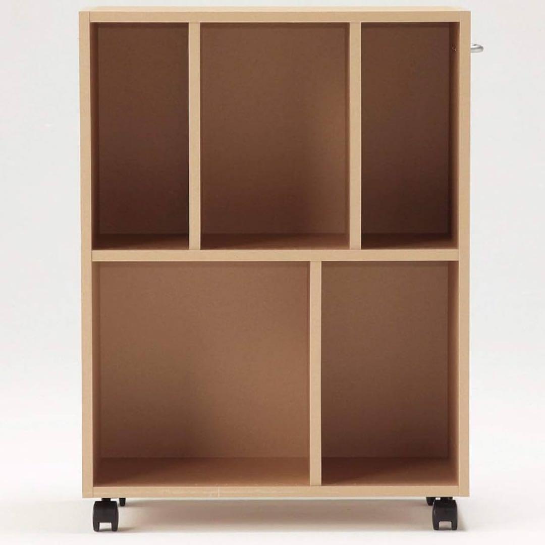 【新品未開封】無印良品 パルプボードボックスキャスター付