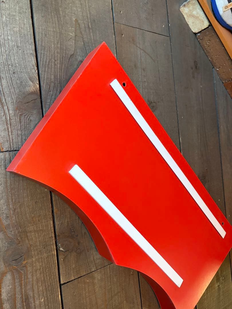 80s〜90s Levi's 立体ロゴサイン看板 レッド×ホワイト