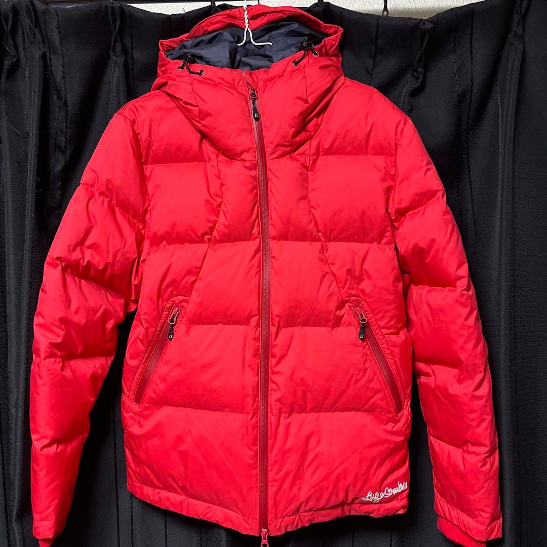 ルースイソンブラ　フード付きダウンジャケット 赤