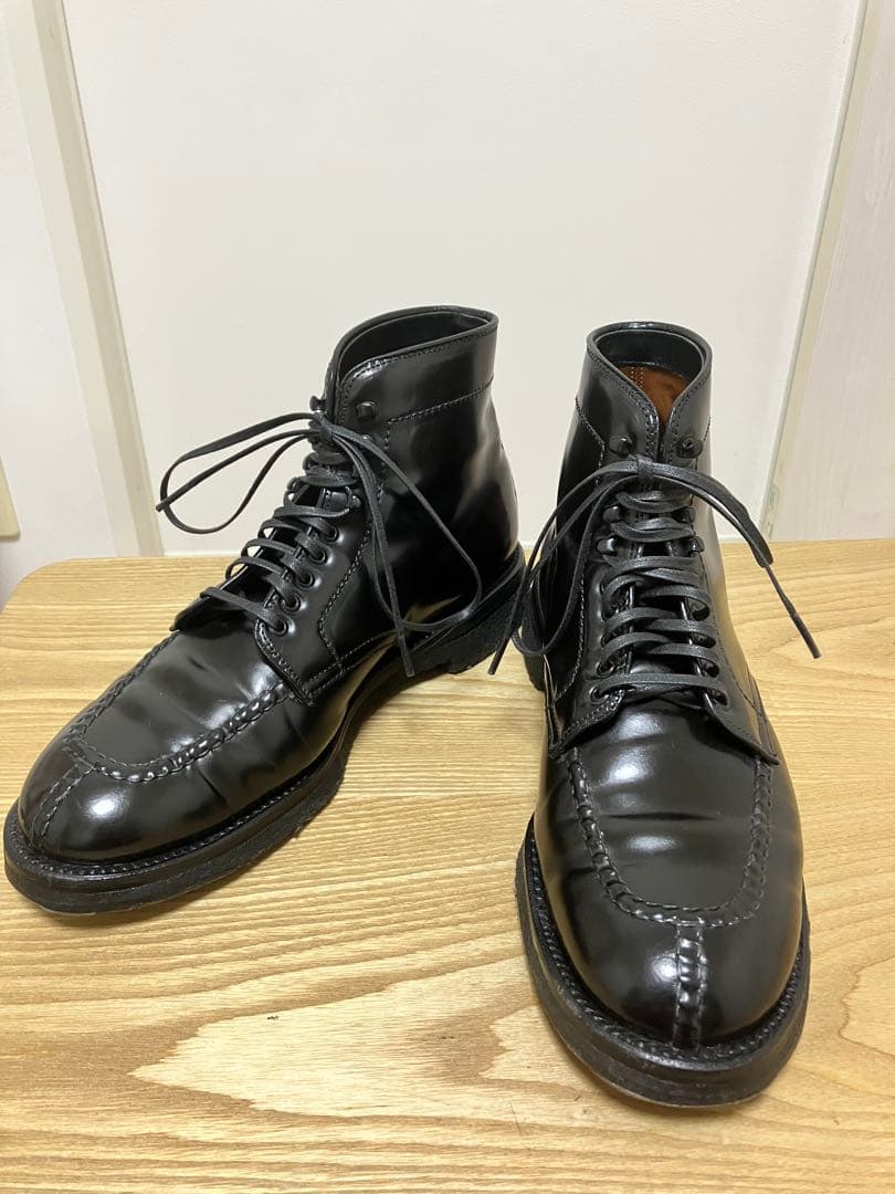 h*k様 Alden タンカーブーツ7.5D 4545H コードヴァン