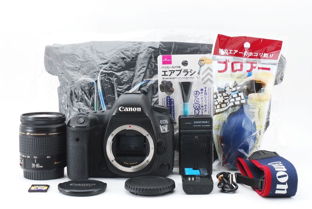 ☆保証付き☆キャノンcanon eos 5d mark ivレンズセット