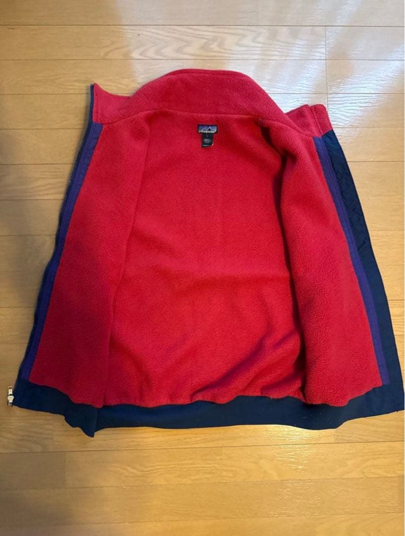 美品USA製90's patagonia シェルドシンチラベスト L