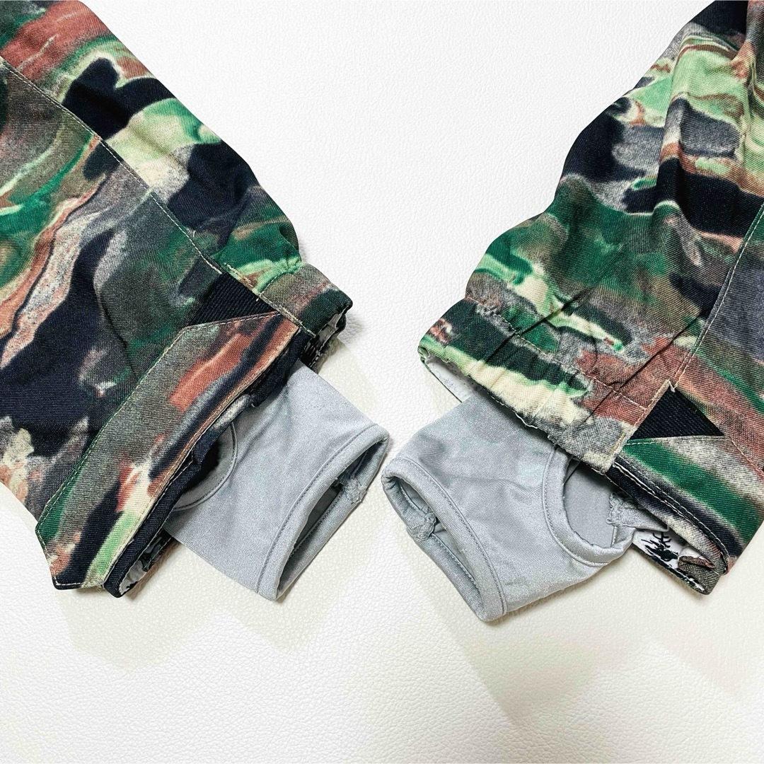 6662【美品】ボルコム　アノラックジャケット　メンズ　スノボウェア　カモフラ