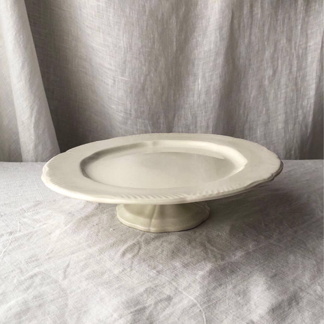 美しくも可愛いコンポティエ　クレイユモントロー　フランスアンティーク