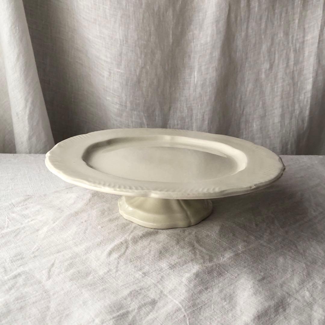 美しくも可愛いコンポティエ　クレイユモントロー　フランスアンティーク