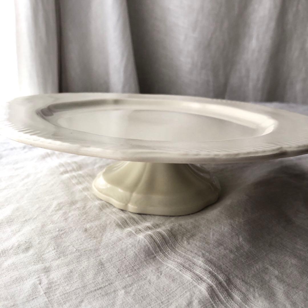 美しくも可愛いコンポティエ　クレイユモントロー　フランスアンティーク