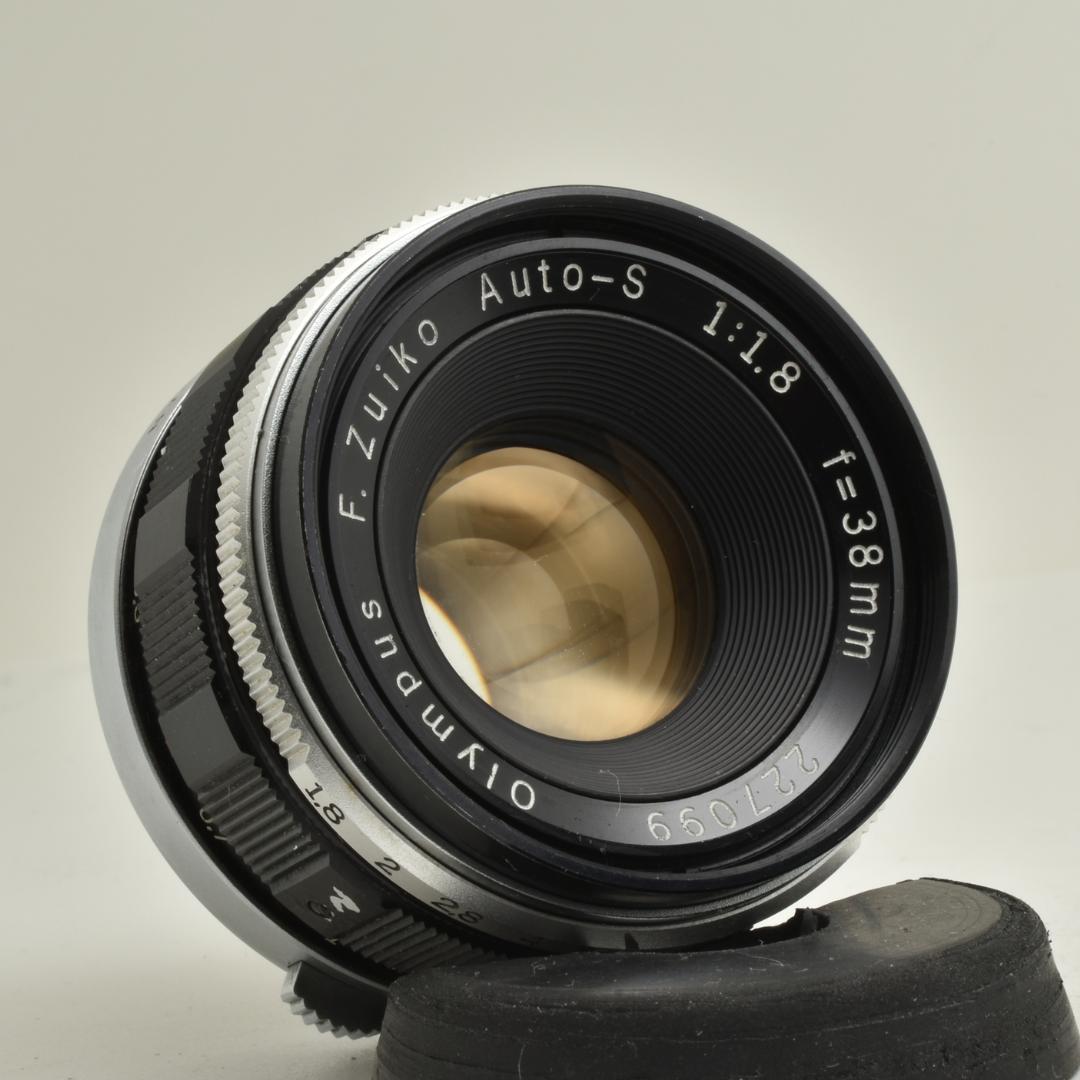 整備済 完動品 OLYMPUS PEN F 38mm F1.8 全速OK