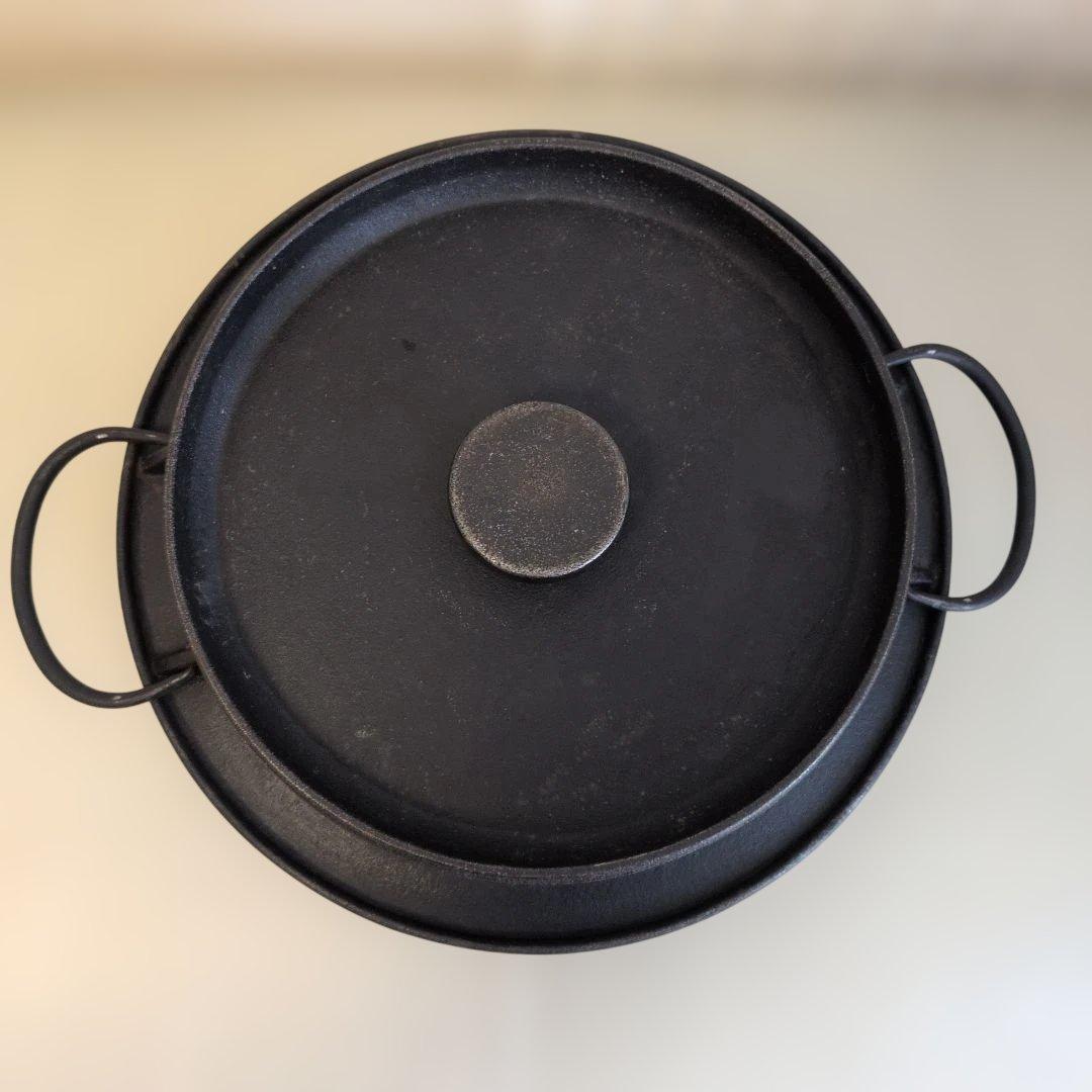 岩鋳 南部鉄器 ごはん鍋 3合炊き IH対応 ガス火 直火 ごはん釜