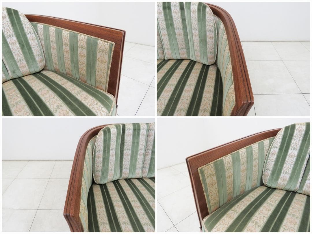 最高峰 DREXEL HERITAGE ドレクセル トライユン 3人掛けソファ