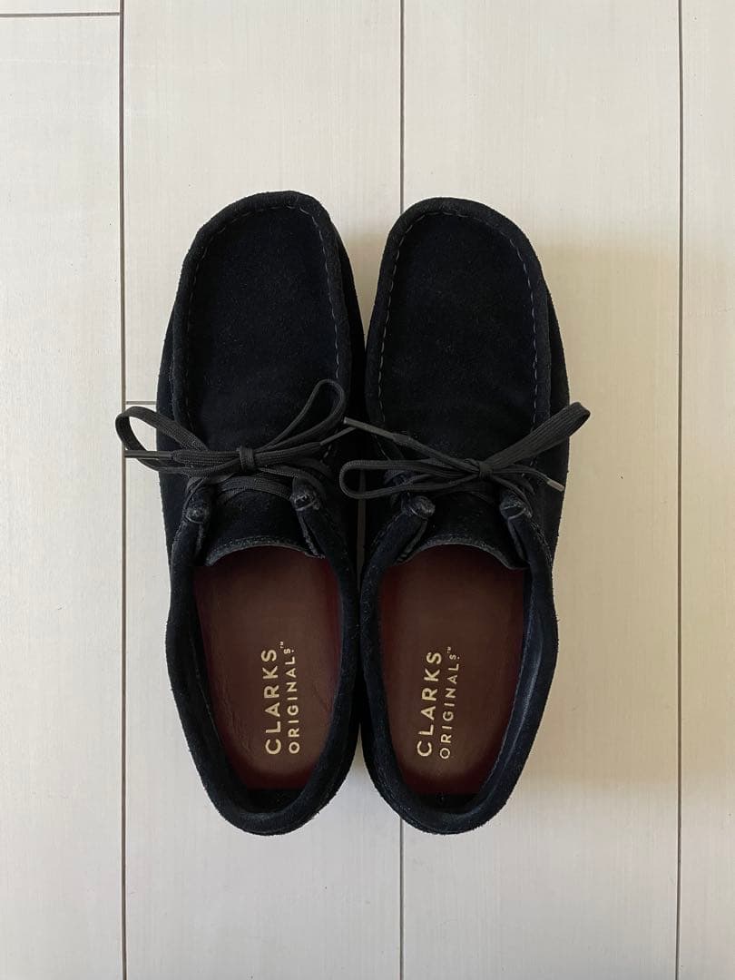 【Clarks】Wallabee GTX UK8 26.5cm相当 ゴアテックス