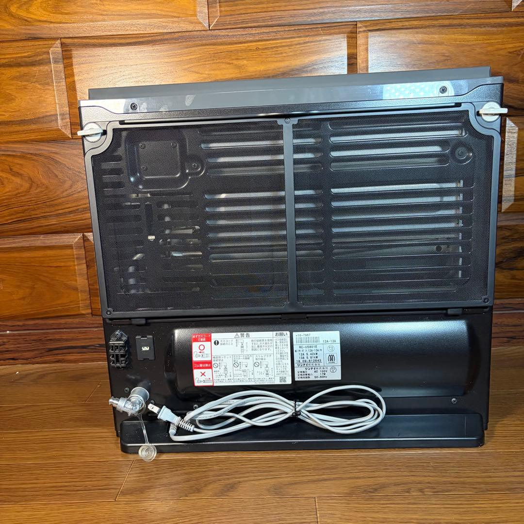 Rinnai リンナイ ガスファンヒーター RC-U5801E 都市ガス 美品