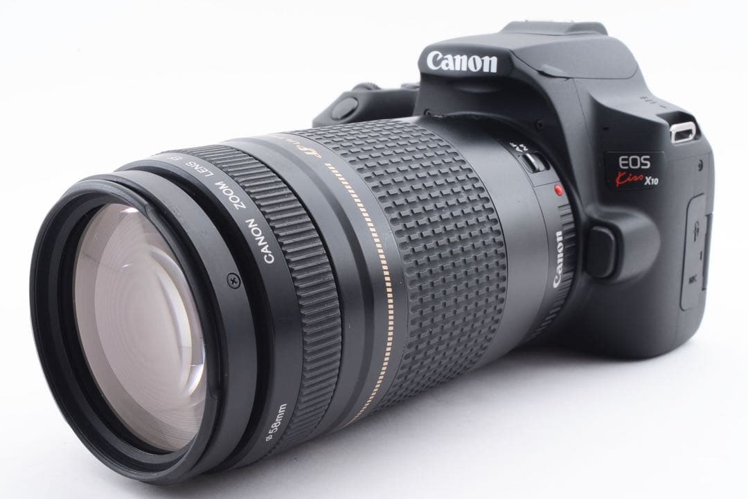 一眼レフカメラ/canon kiss x10 標準&望遠&単焦点レンズセット