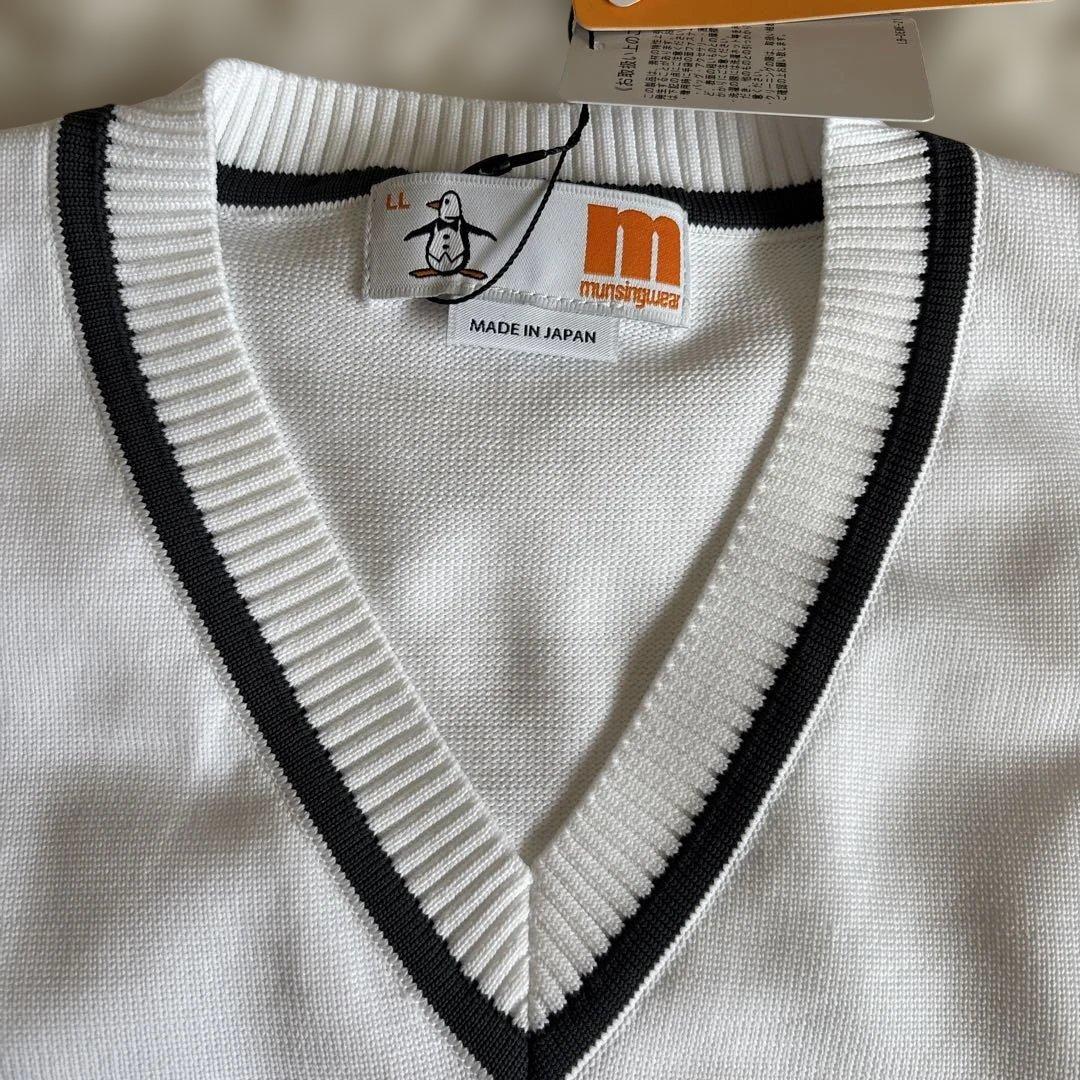 新品　マンシング ゴルフ ベスト　LL 送料込み
