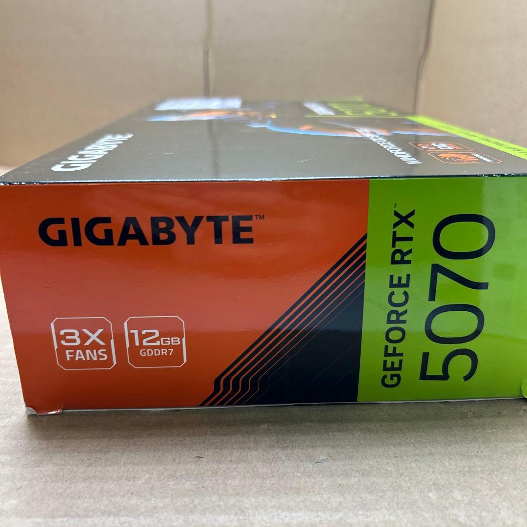 グラフィックボード・グラボ・ビデオカード GIGABYTE Geforce RTX5070 GDDR7 12GB