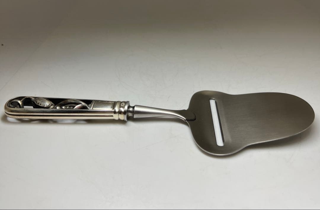 ジョージジェンセン　激レア　ブロッサムチーズスライサー91g/20.5㎝　共袋付