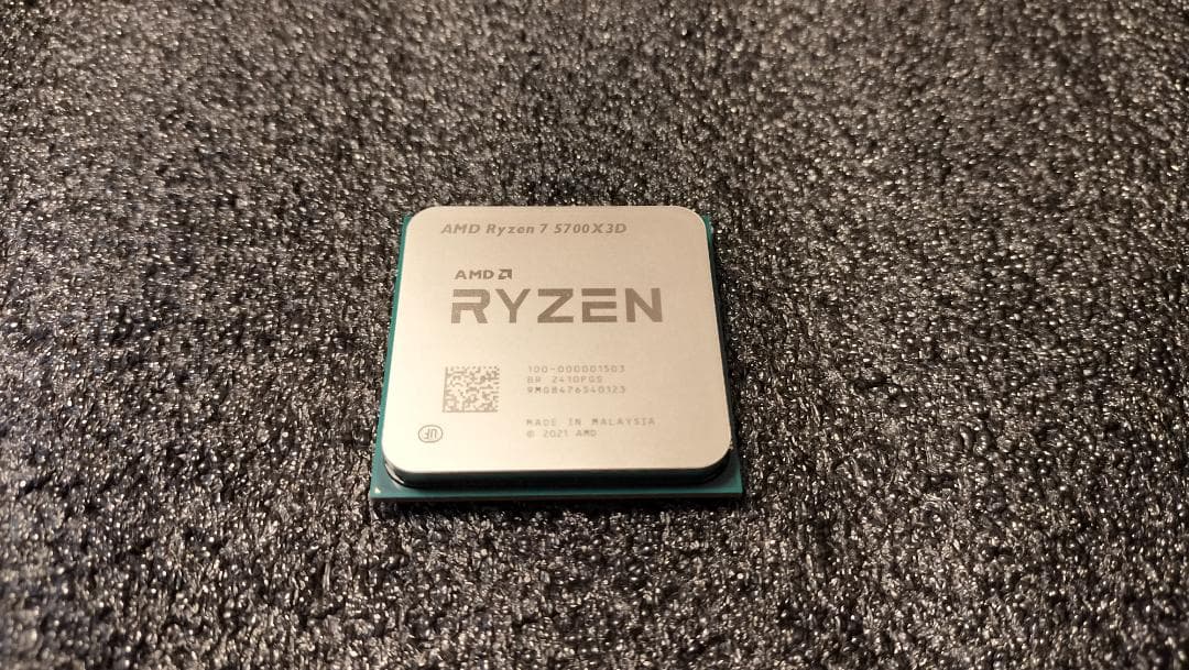 [極美品] Ryzen7 5700X3D マザボ メモリ CPUクーラー セット