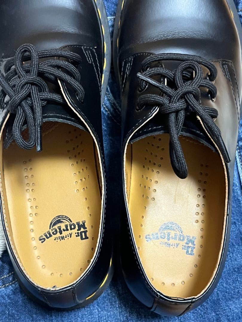 【極美品✨】ドクターマーチン 1461 3ホール 11837 UK4 黒