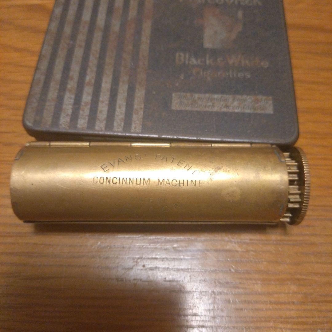 最終価格⭐︎マルコビッチ　缶　 エバンズ　ローリングマシーン　セット　アンティーク