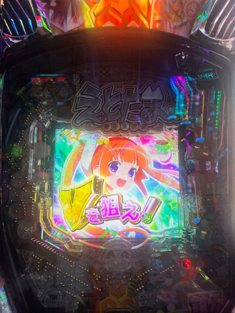 Pえとたま2神祭LT(エラー解除済み)パチンコ無加工実機