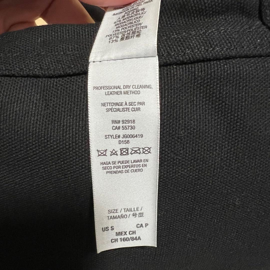 美品 ジューシークチュール ファー付きフード 黒 モッズコート サイズS