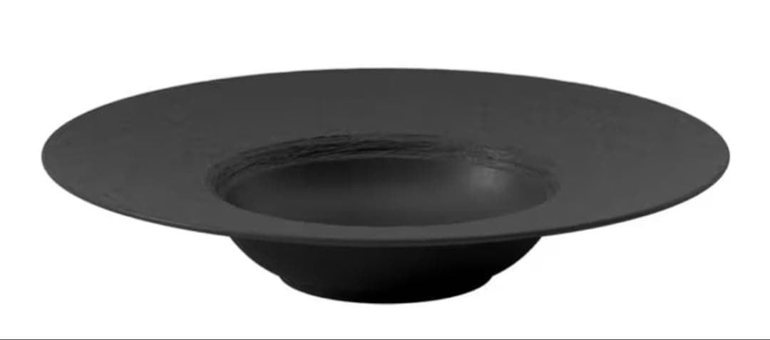 ビレロイ&ボッホ マニファクチャー ロック パスタ プレート ブラック 5枚