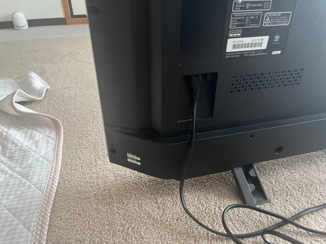 ソニー BRAVIA 液晶TV32型 KJ-32W730E 2019年 T105