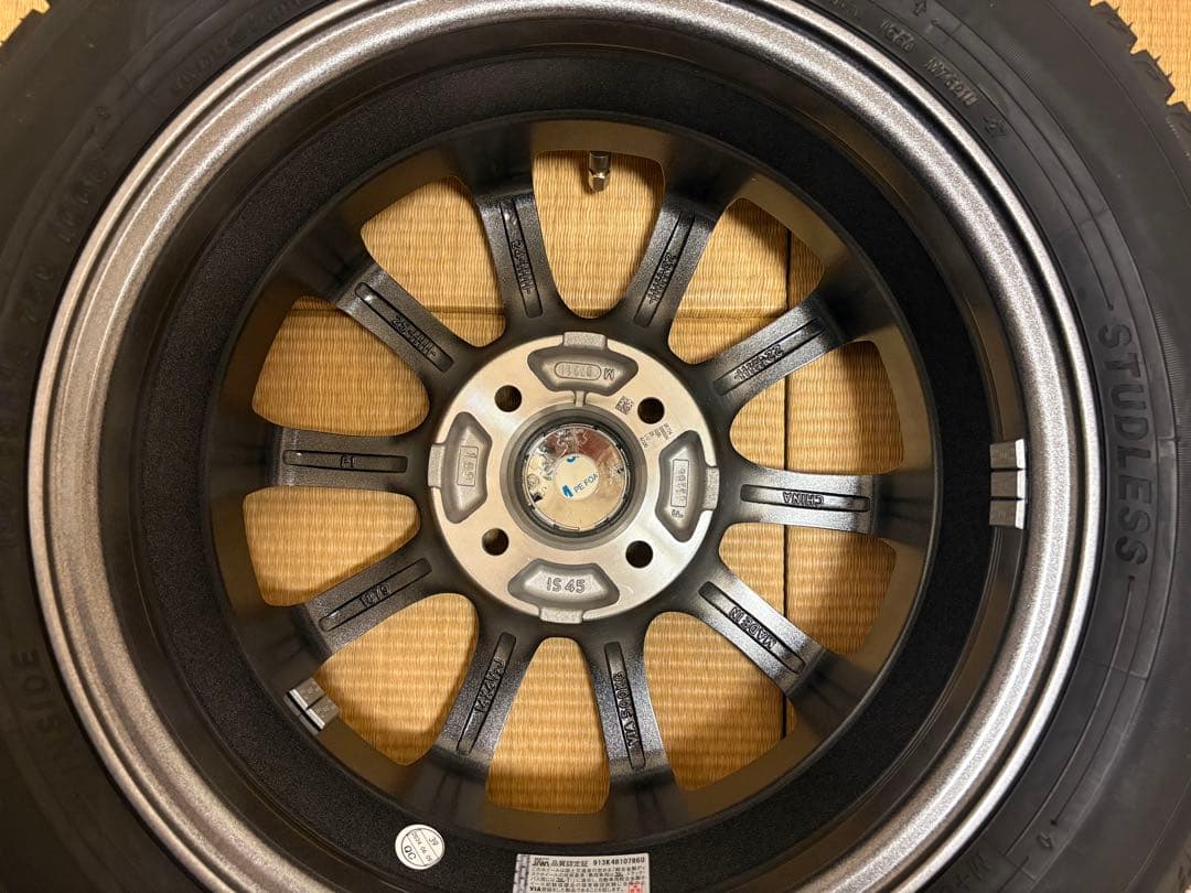 YOKOHAMA スタッドレスタイヤホイール4本セット155/65R14 75Q