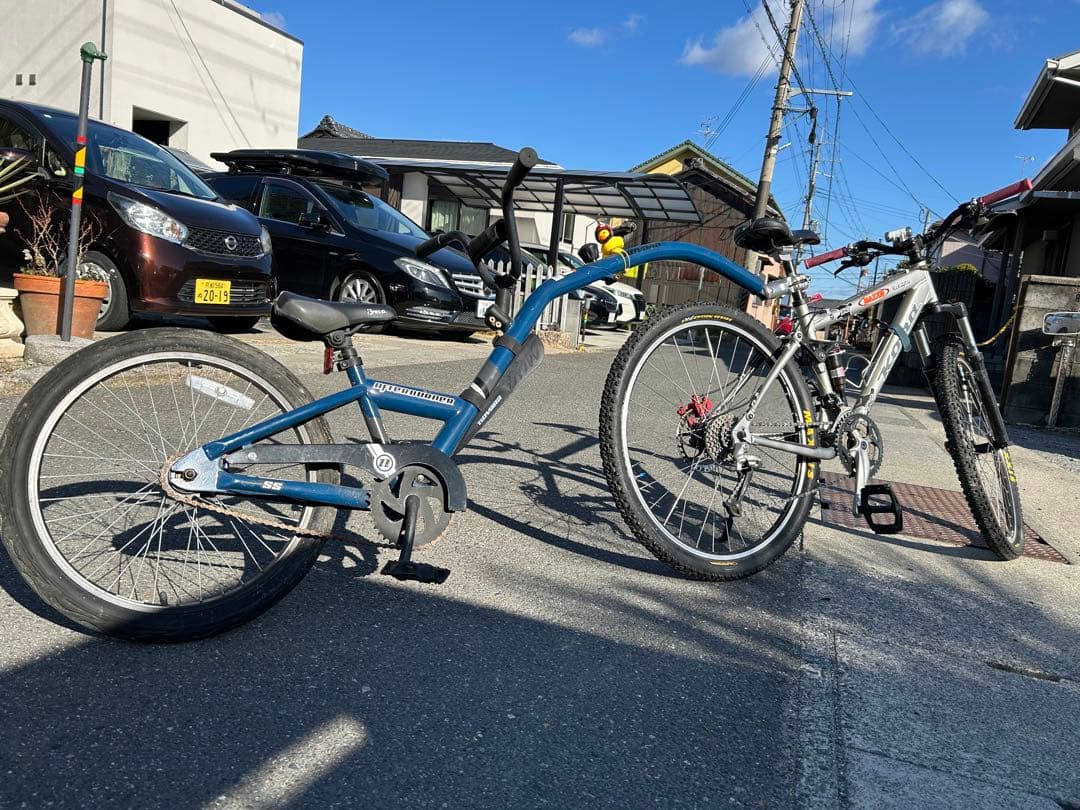 お値引き可❗️サイクルトレーラー　自転車　キッズバイク　20インチ