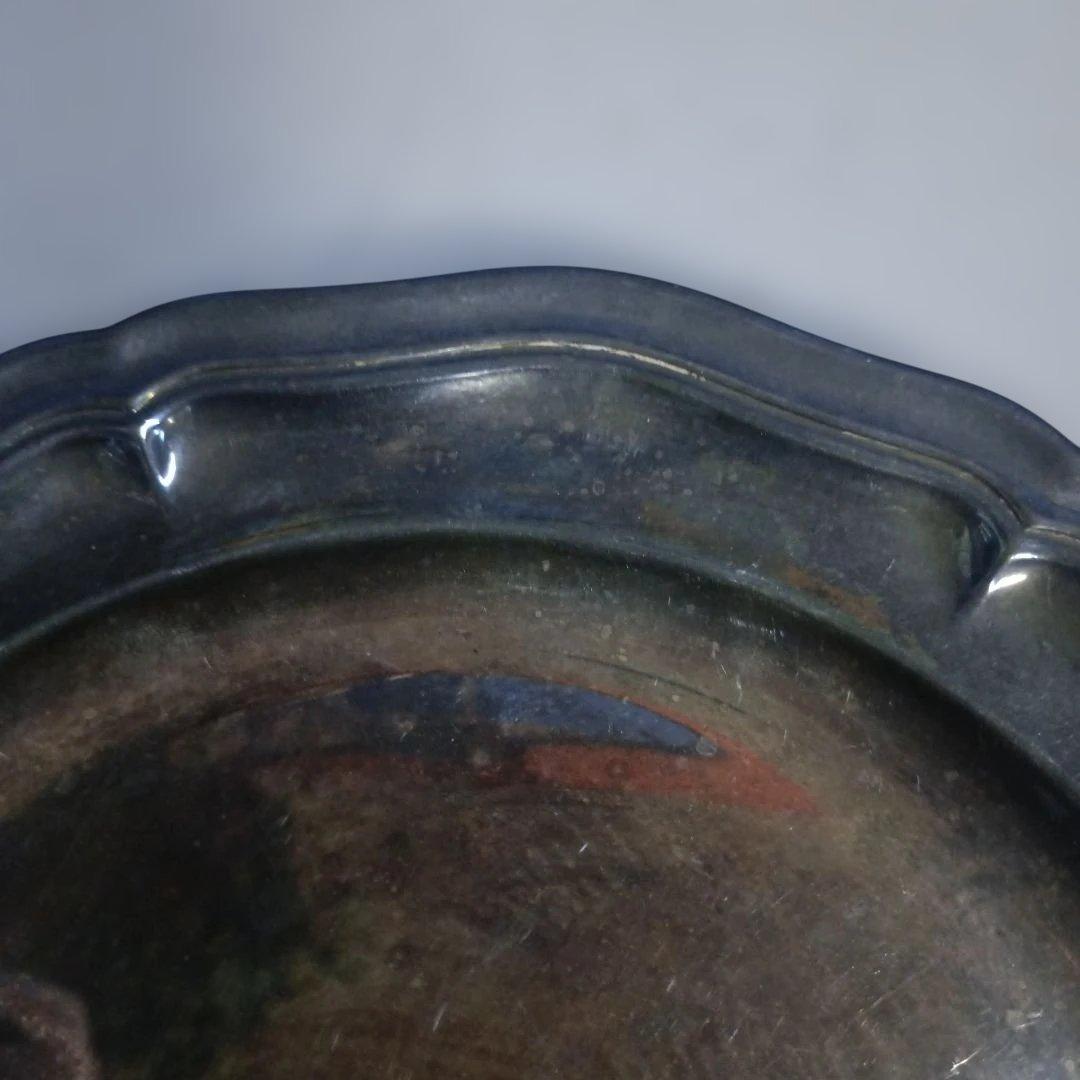 5120）クリストフル　２２ｃｍプレート・皿　／銀メッキ