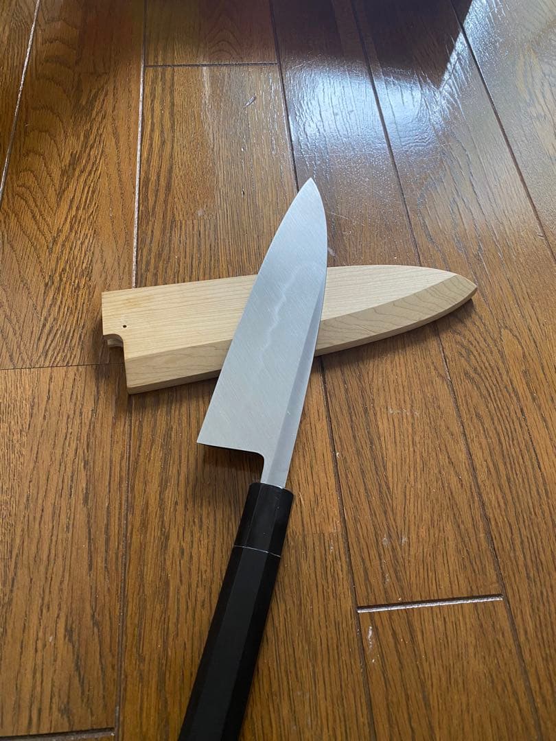 堺一文字平作 本焼　出刃包丁 7寸