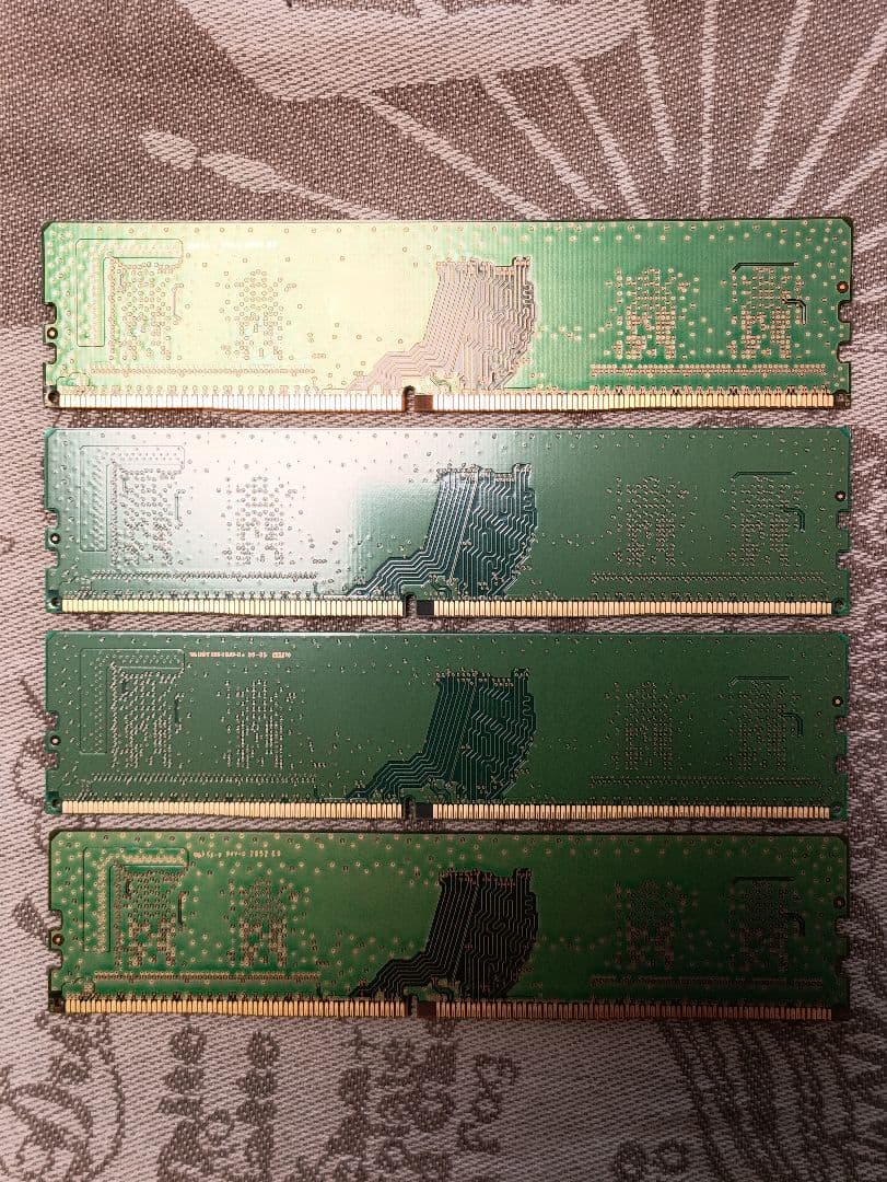 Samsung 4GB 4枚 16Gb DDR4 メモリ PC4 2933