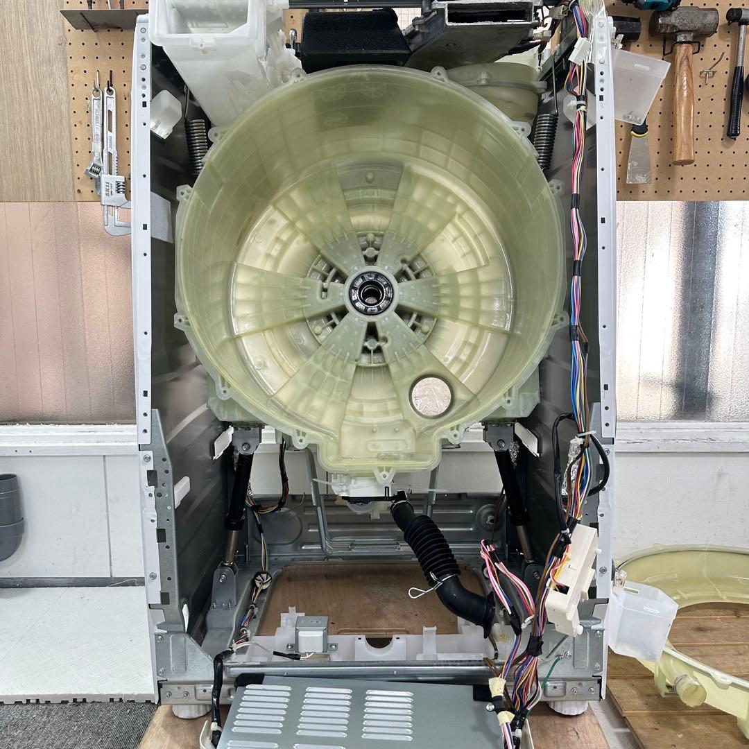 SHARP ES-S7H-CL 2023年製　ドラム式洗濯機　分解洗浄