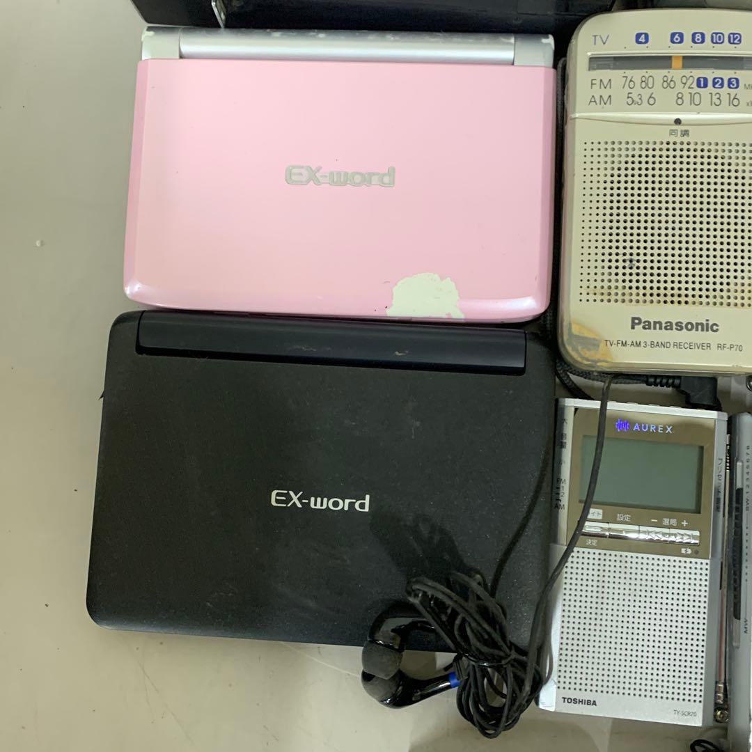 SONY.Panasonic.ポータブルプレーヤー.カセットプレーヤー.ラジオ