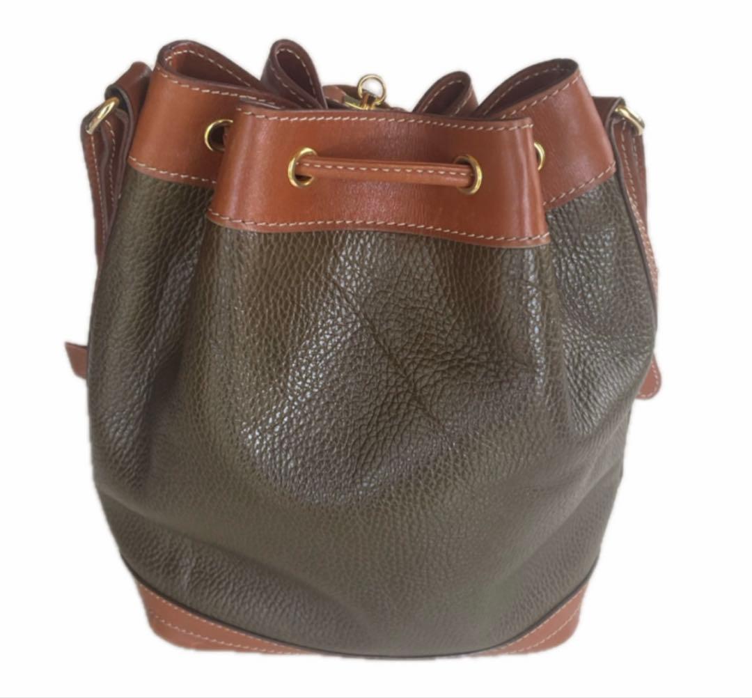 セリーヌ　ヴィンテージ 巾着 ショルダーバッグ ガンチーニ