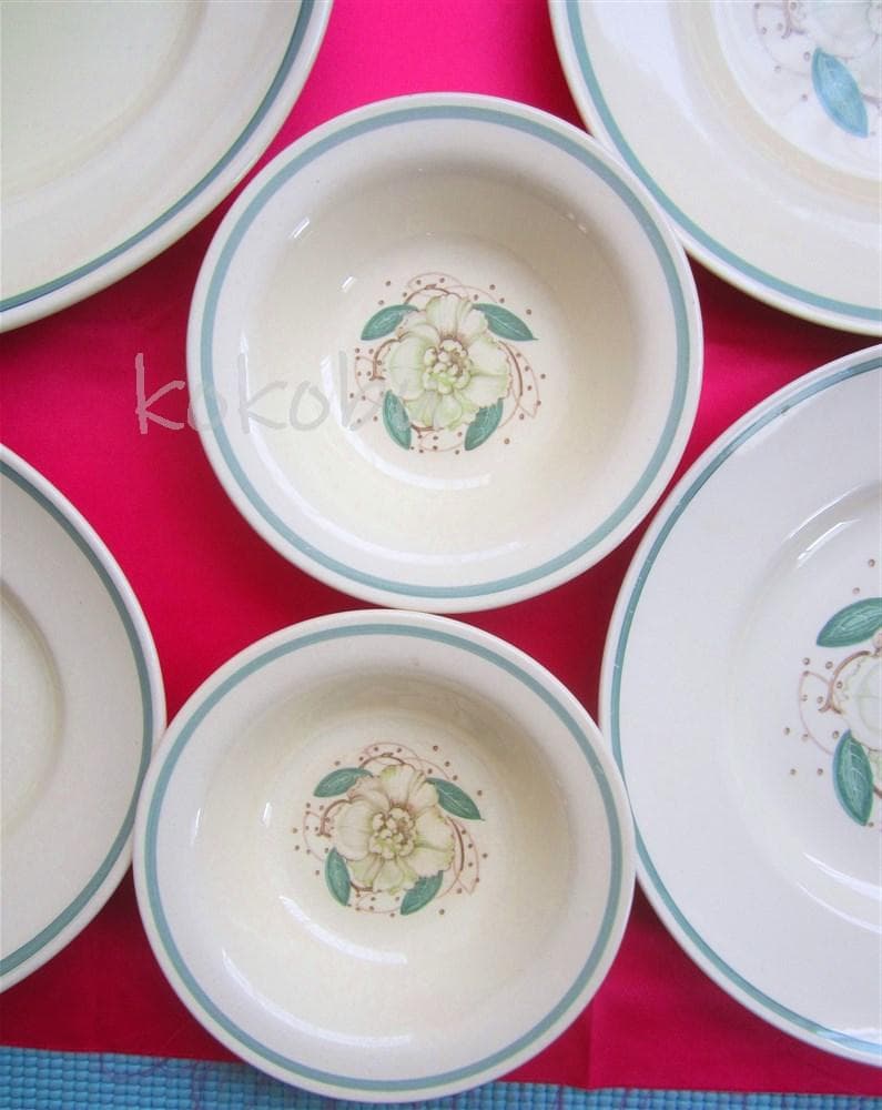 ８ピースセット【スージークーパー】ガーデニア（アースンウェアー）