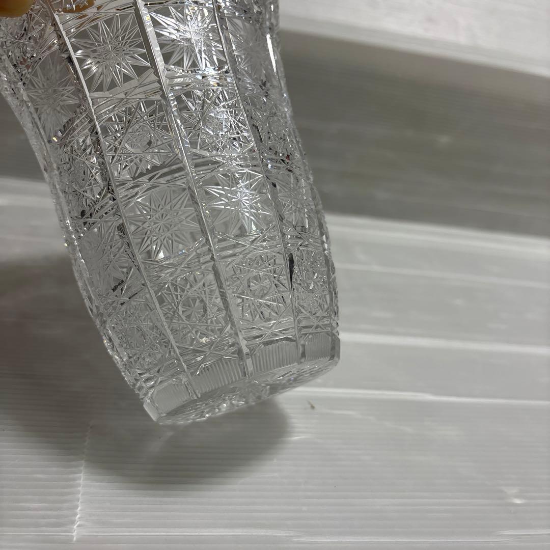 花瓶　　クリスタルガラス