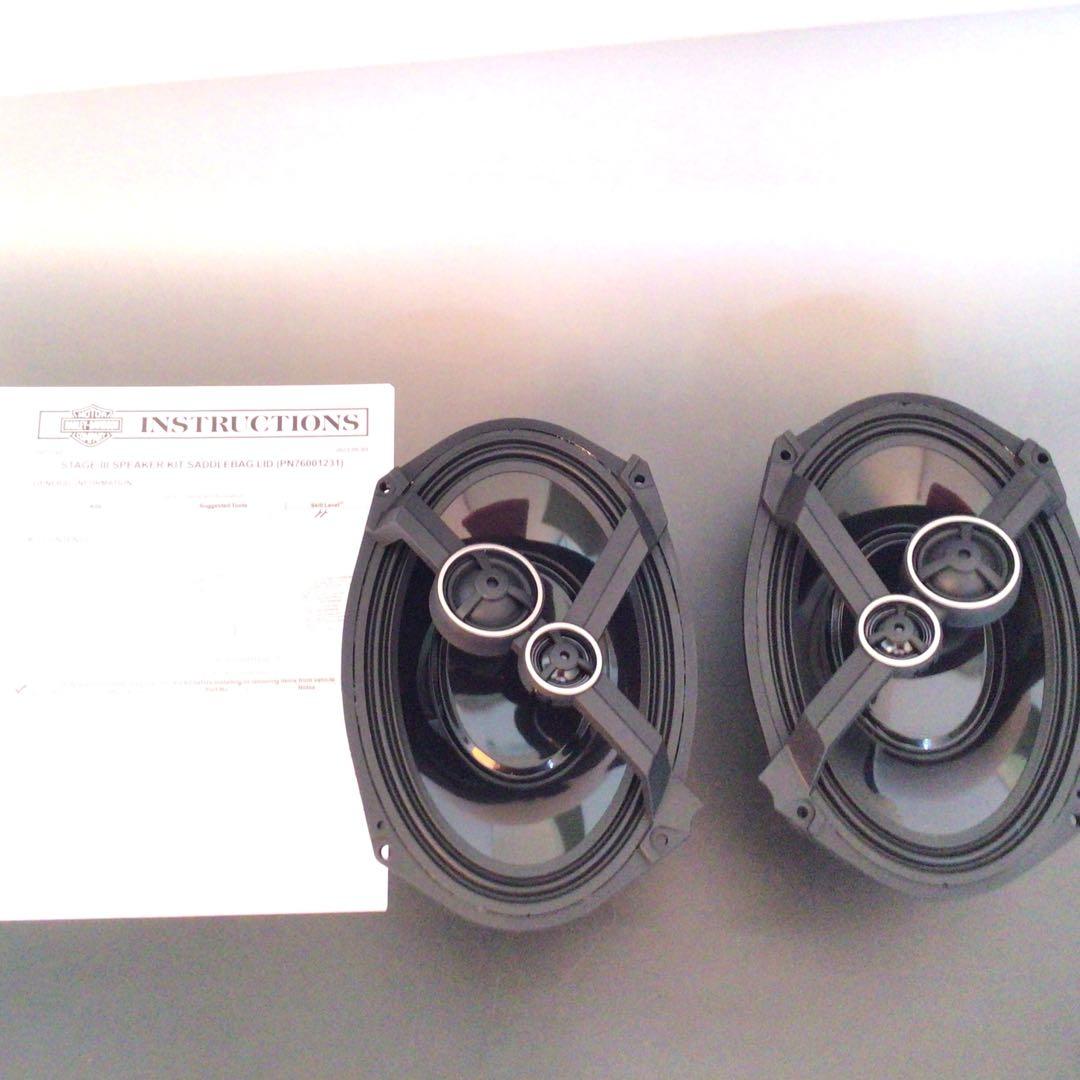 ハーレー　76001231　純正サドルバッグスピーカFLHXSE、FLTRXSE