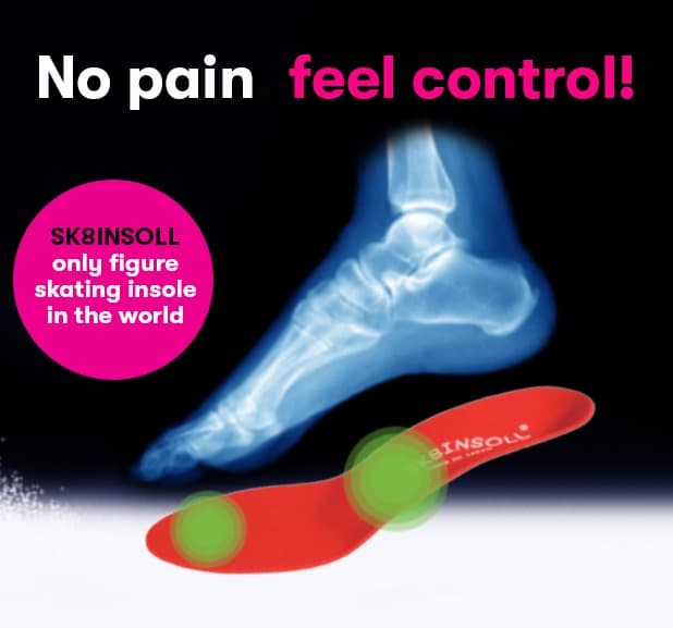 SK8INSOLL® DOUBLE AXEL カスタマイズインソール サイズL