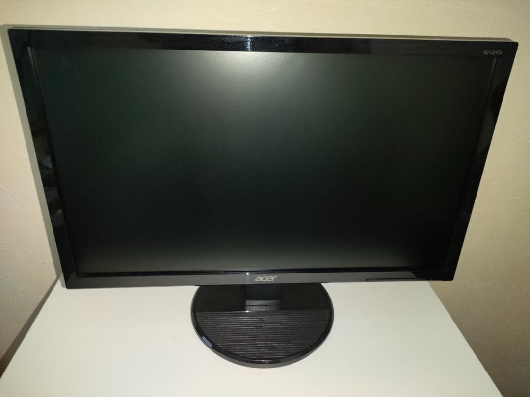 ミドルタワー型デスクトップPC（自作） + PCモニター