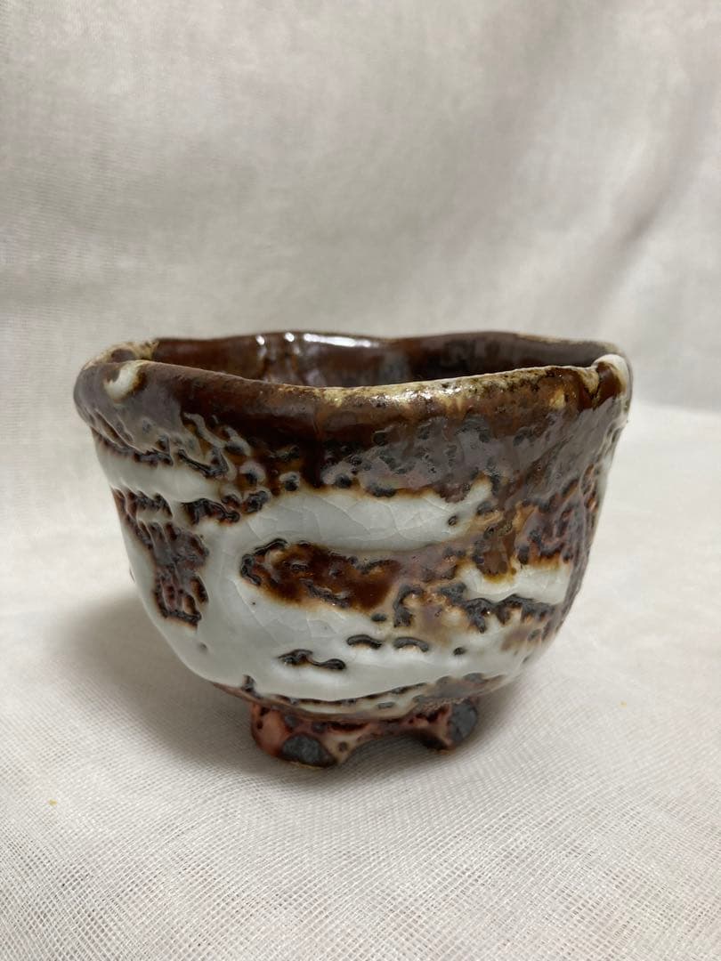 木戸貞昭／穴窯志野茶碗／A53