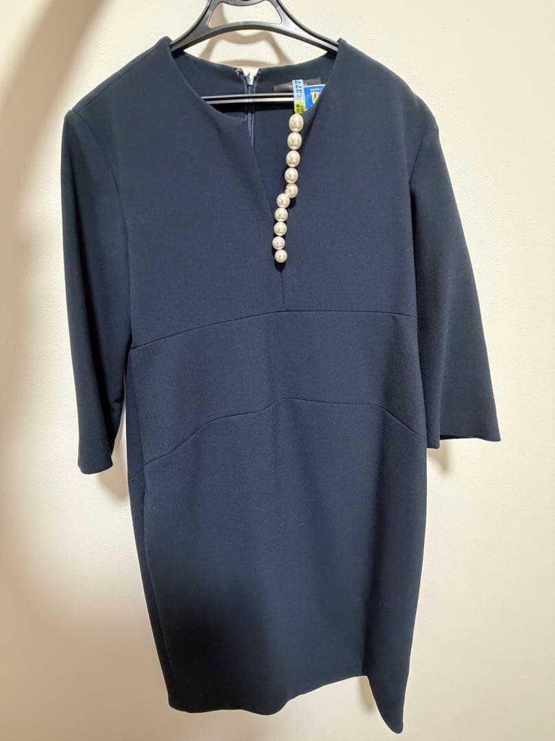 この太郎YOKOCHAN パールワンピース　美品　40