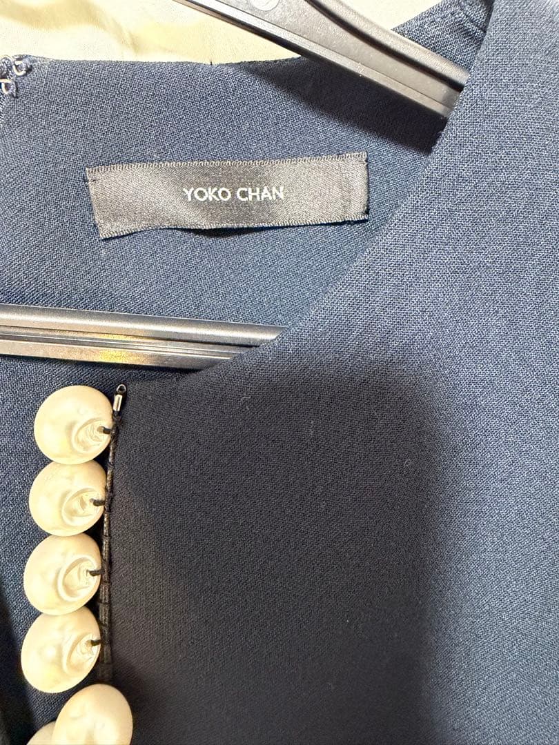 この太郎YOKOCHAN パールワンピース　美品　40