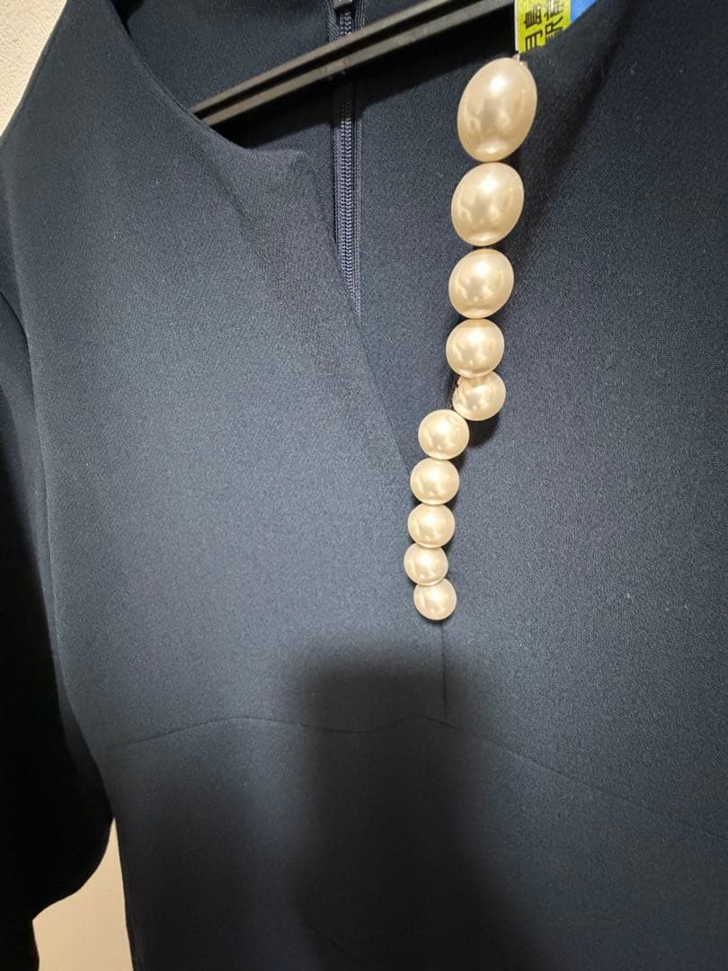 この太郎YOKOCHAN パールワンピース　美品　40