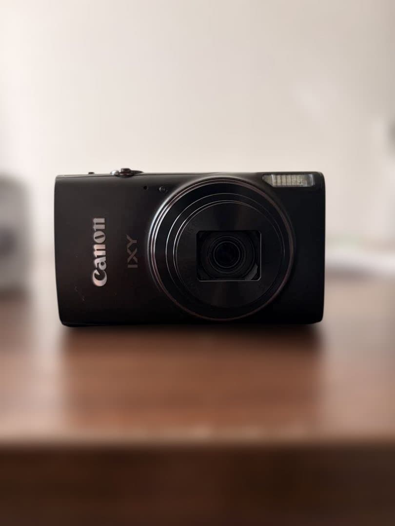 【極美品】Canon IXY650mコンパクトデジタルカメラ　ブラックおまけ付き