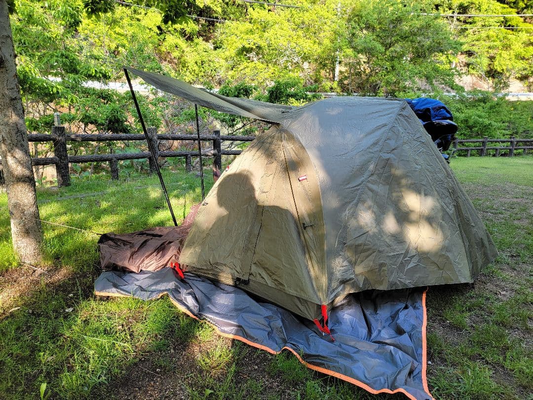 GO Glamping テント エコアルミリッジテント　タープ