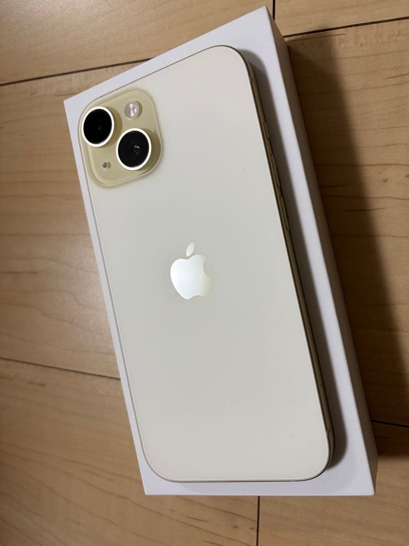 Apple iPhone15 128GB イエロー 本体