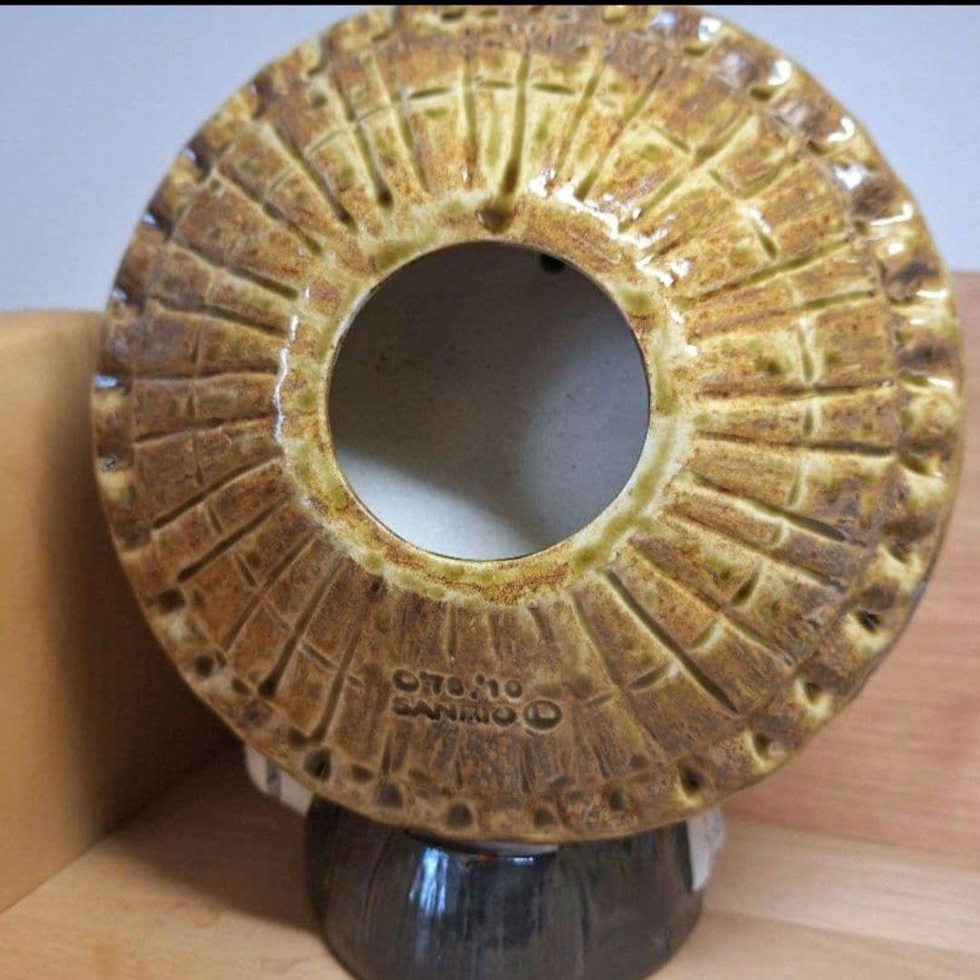 ハローキティ　信楽焼　たぬき