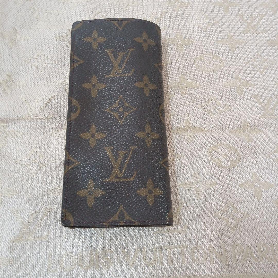 ルイ・ヴィトン。美品モノグラム、エテュイ、リュネット、サンプールめがねケース